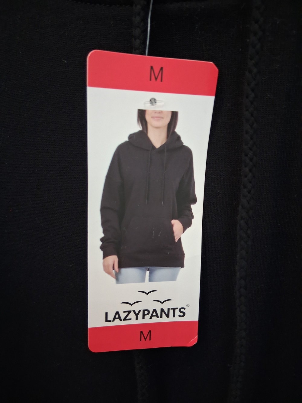 Lazypants Black Hooded Jogger Set — Women's Cozy Track Pants & Hoodie - Picture 10 of 14